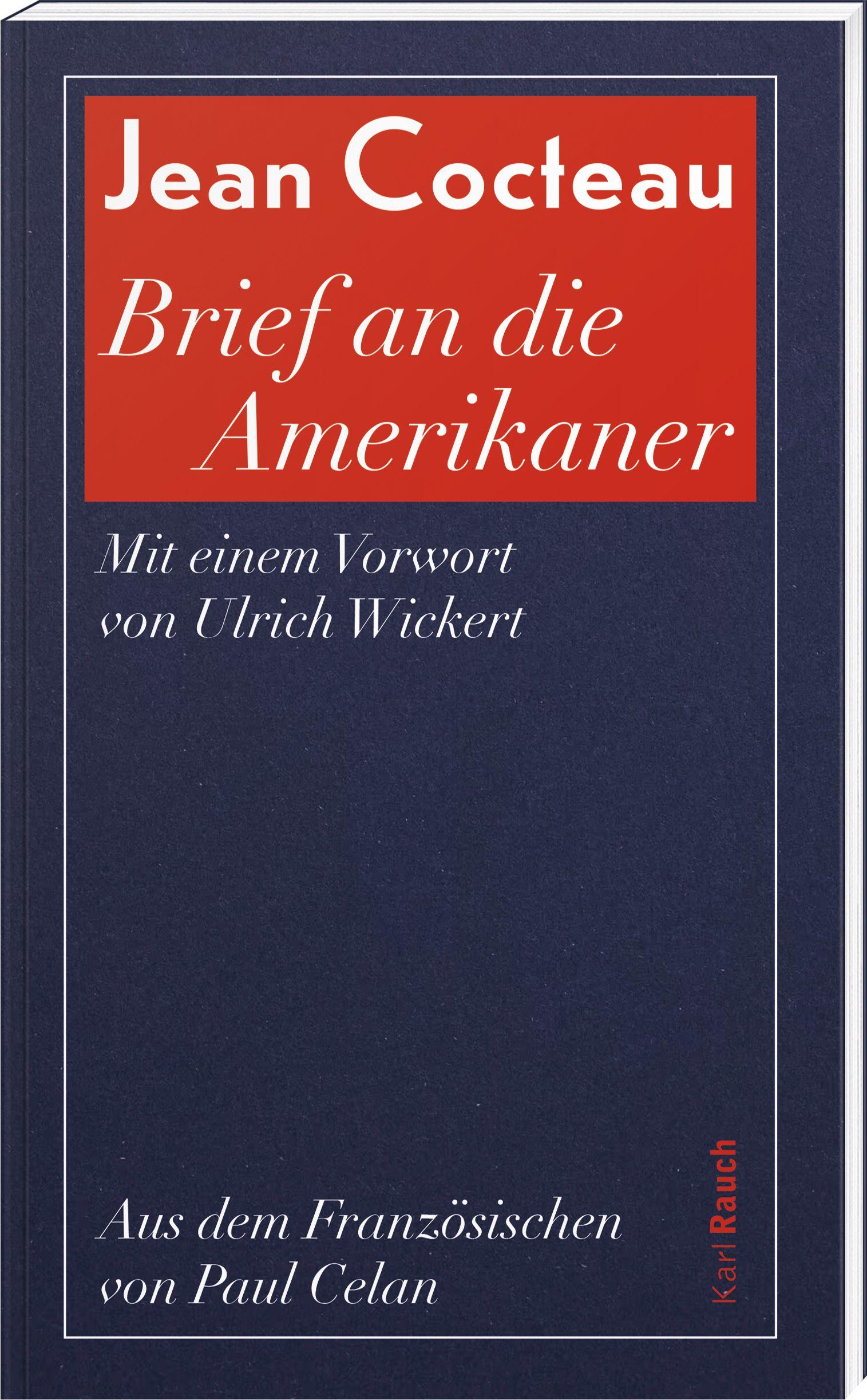 Vorderes Coverbild Brief an die Amerikaner