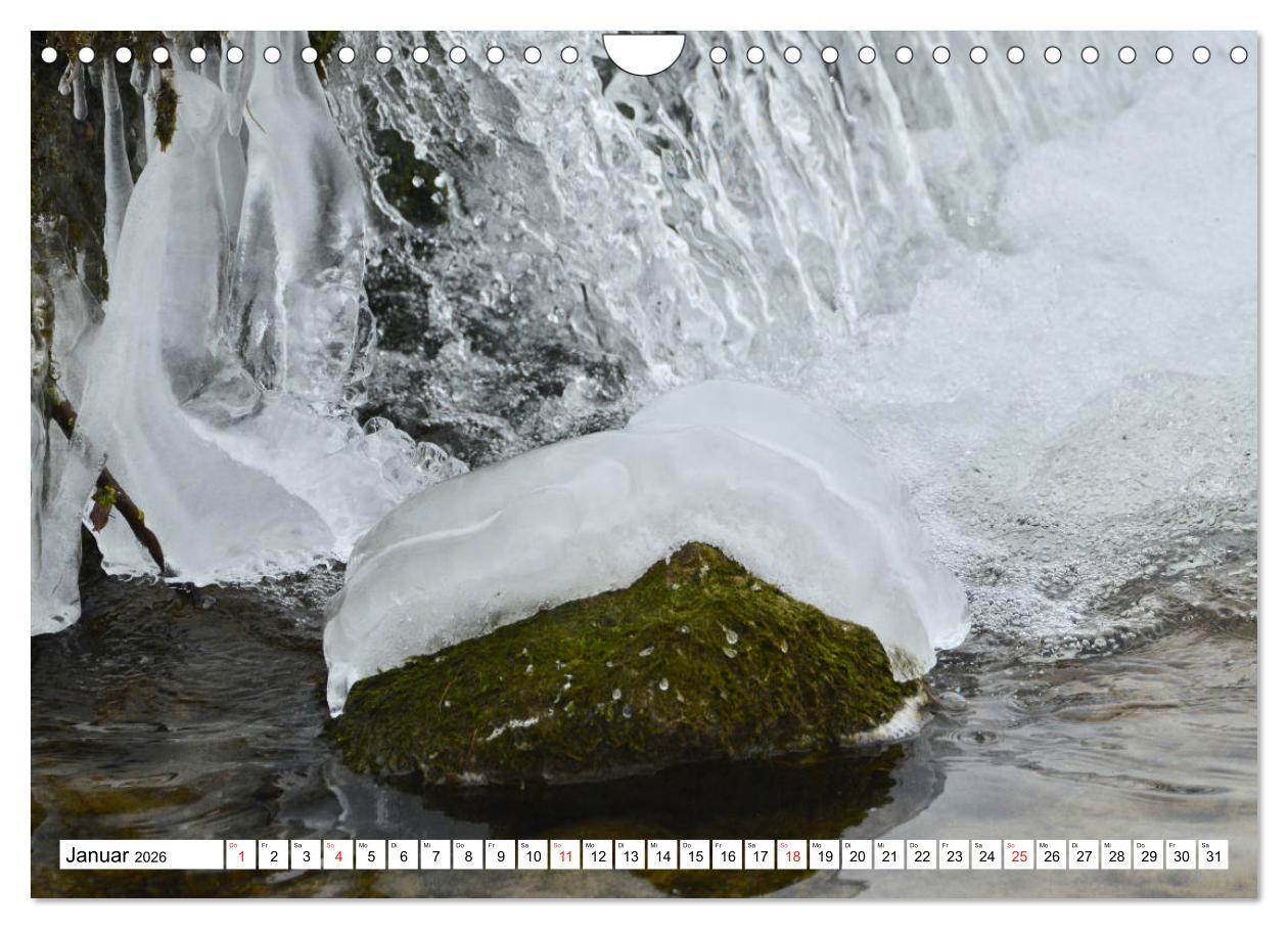 Beispielinhalt (Bild) Zauberhaftes Mangfalltal (Wandkalender 2026 DIN A4 quer), CALVENDO Monatskalender