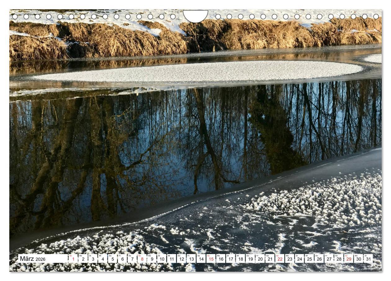 Beispielinhalt (Bild) Zauberhaftes Mangfalltal (Wandkalender 2026 DIN A4 quer), CALVENDO Monatskalender