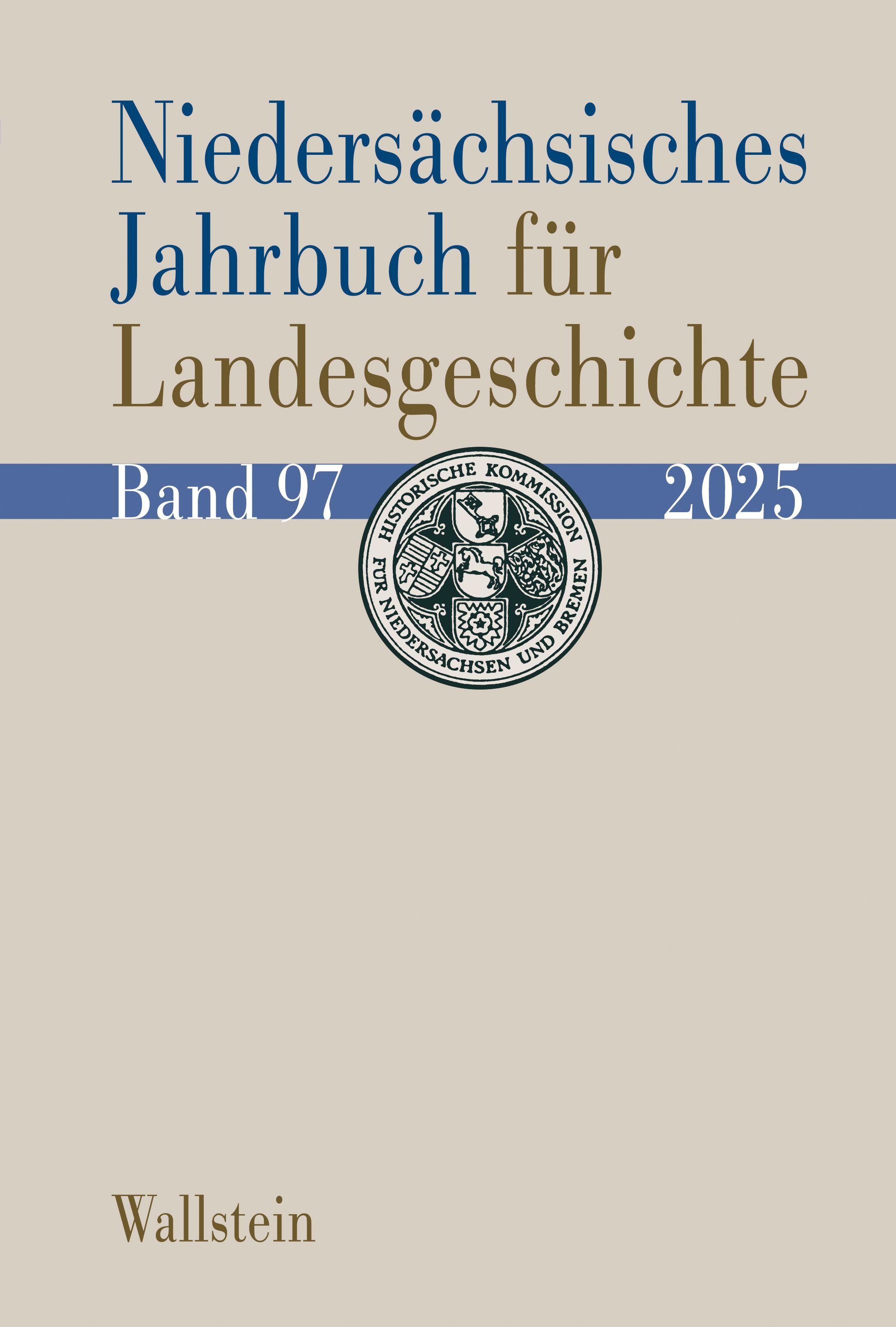 Vorderes Coverbild Niedersächsisches Jahrbuch für Landesgeschichte 97/2025