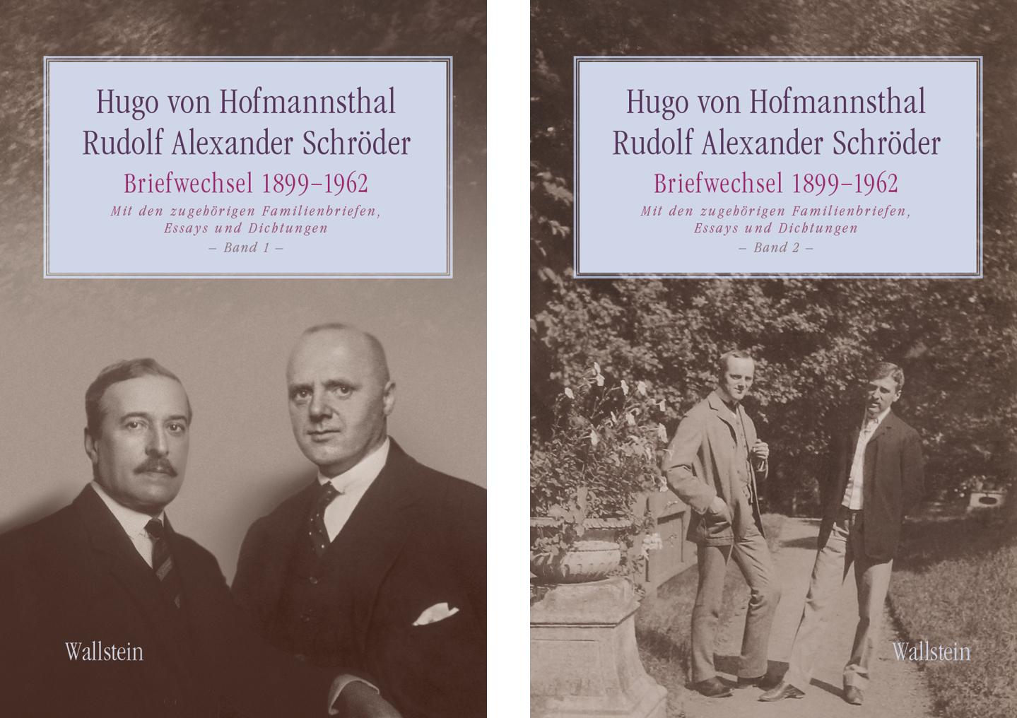 Vorderes Coverbild Briefwechsel 1899-1962