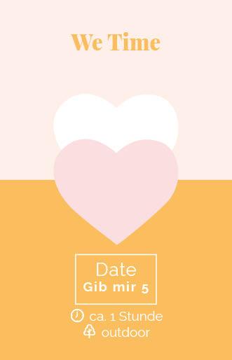 Beispielinhalt (Bild) Kartenspiel: We Time - Ein Jahr Paarzeit