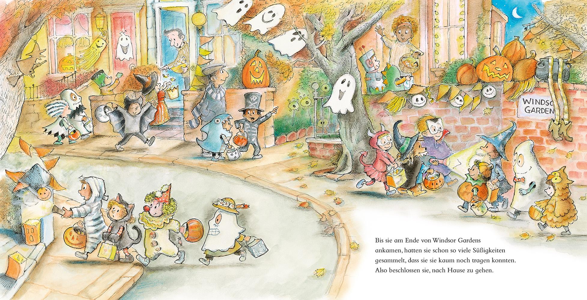 Beispielinhalt (Bild) Paddington feiert Halloween