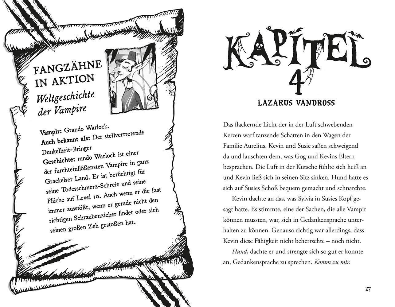 Beispielinhalt (Bild) Kevin, der kleine Vampir (2)