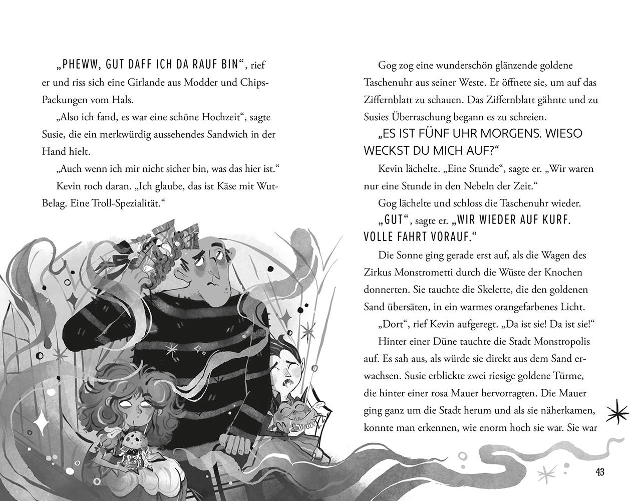 Beispielinhalt (Bild) Kevin, der kleine Vampir (2)