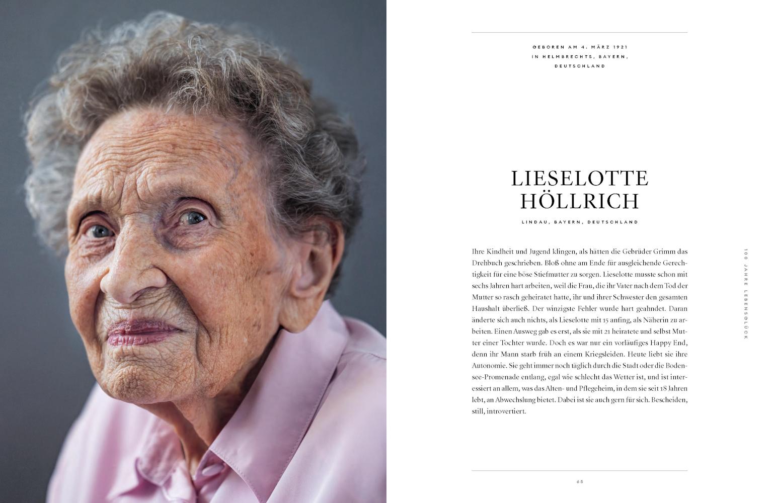 Beispielinhalt (Bild) 100 Jahre Lebensglück