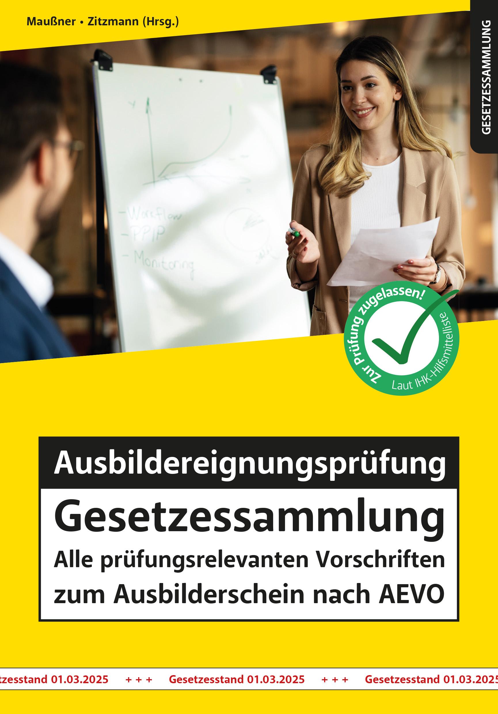 Vorderes Coverbild Ausbildereignungsprüfung Gesetzessammlung