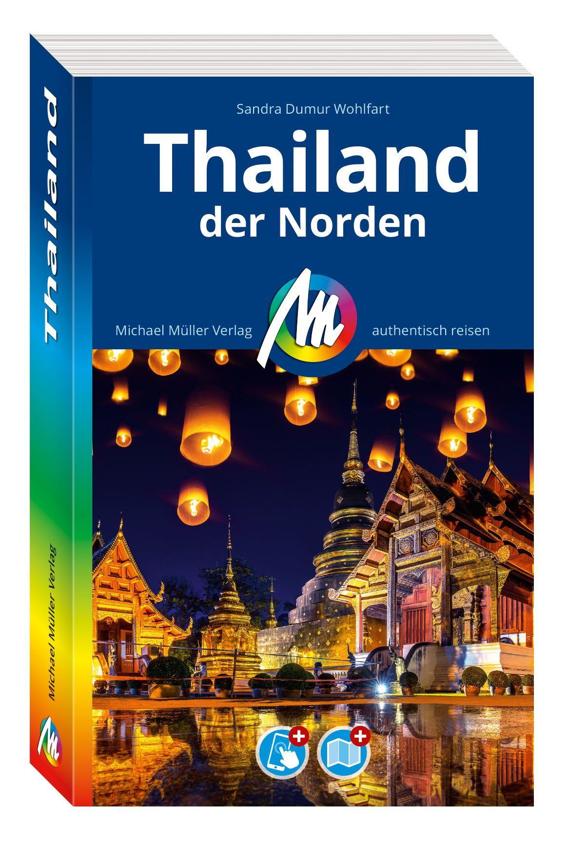 Vorderes Coverbild MICHAEL MÜLLER REISEFÜHRER Thailand - der Norden
