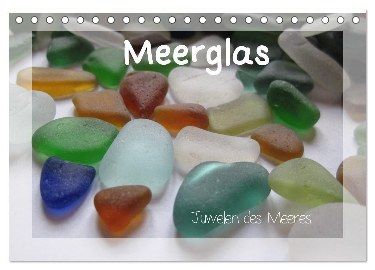 Vorderes Coverbild Meerglas - Juwelen der Meeres (Tischkalender 2026 DIN A5 quer), CALVENDO Monatskalender