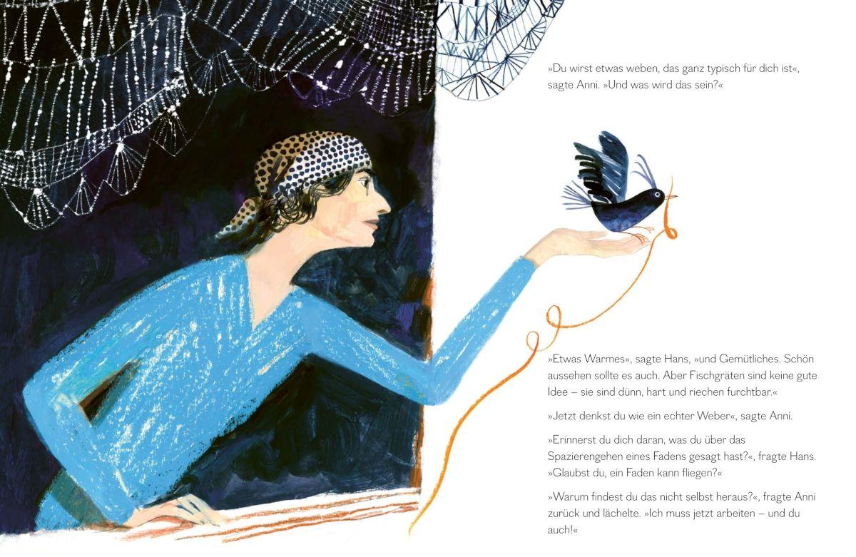 Beispielinhalt (Bild) Anni und Hans. Kunst und Leben mit Schnüren und Weben