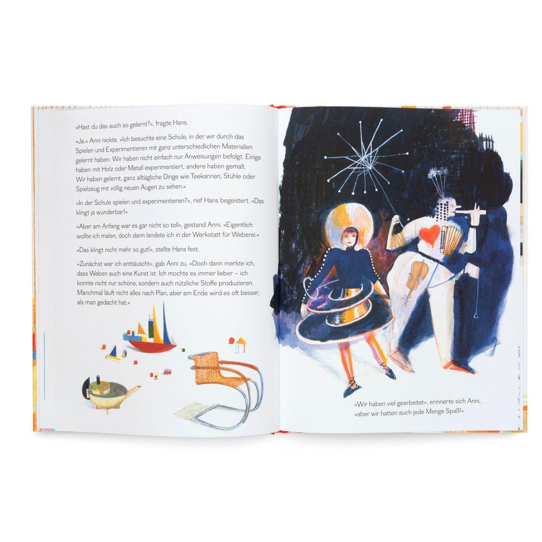 Beispielinhalt (Bild) Anni und Hans. Kunst und Leben mit Schnüren und Weben