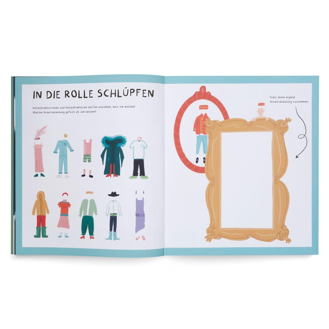 Beispielinhalt (Bild) Das Grand Hotel der Gefühle Mitmachbuch