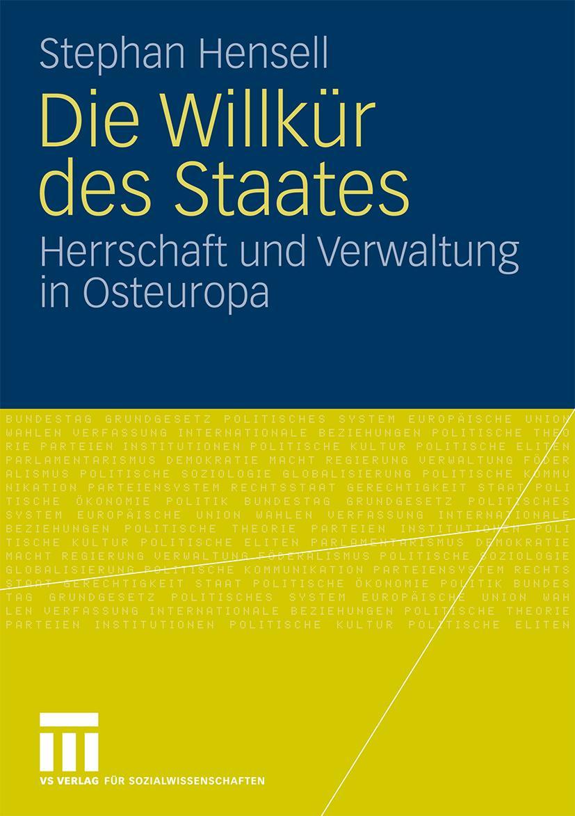 Vorderes Coverbild Die Willkür des Staates