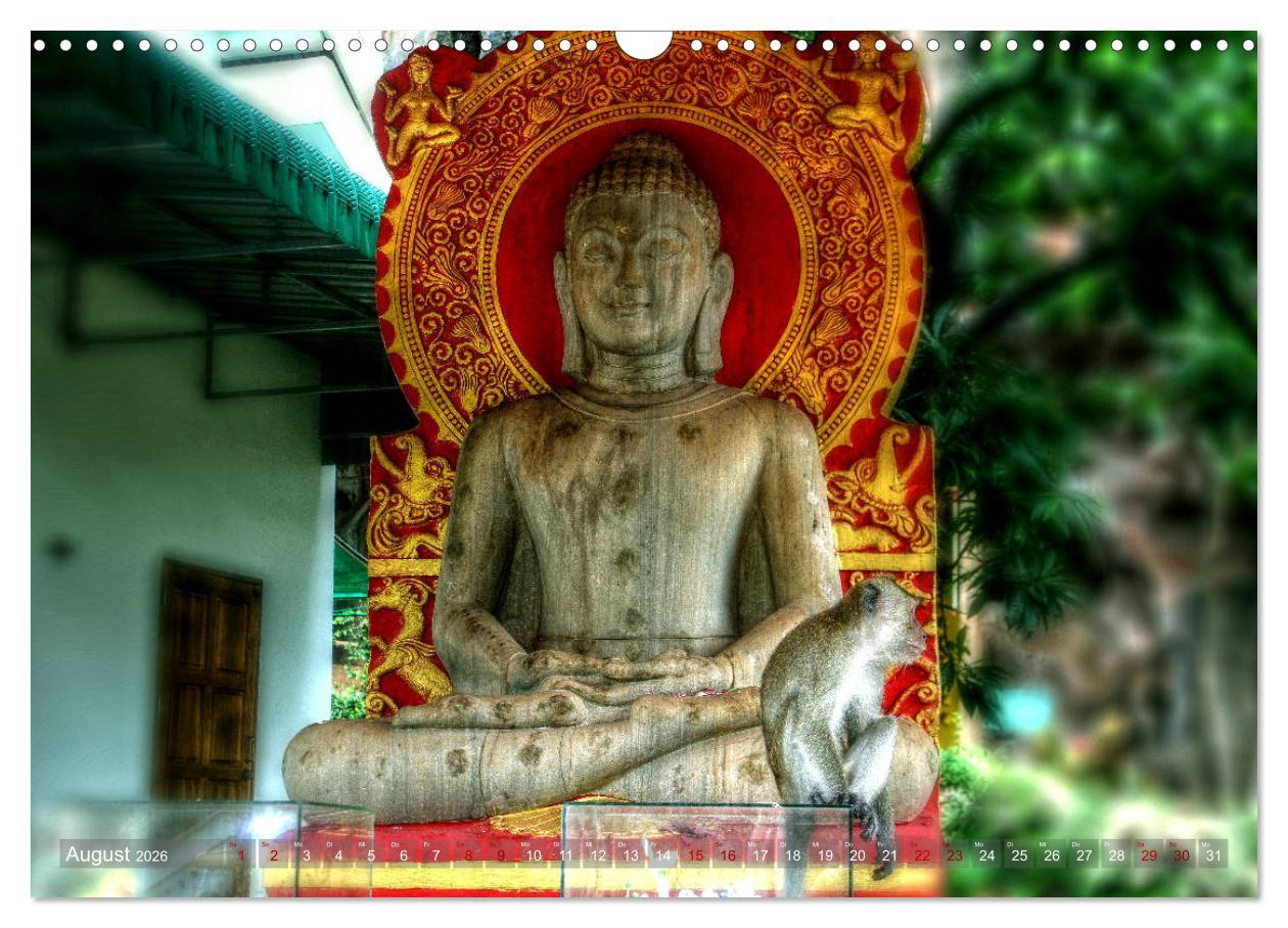 Beispielinhalt (Bild) Thailands Süden (Wandkalender 2026 DIN A3 quer), CALVENDO Monatskalender