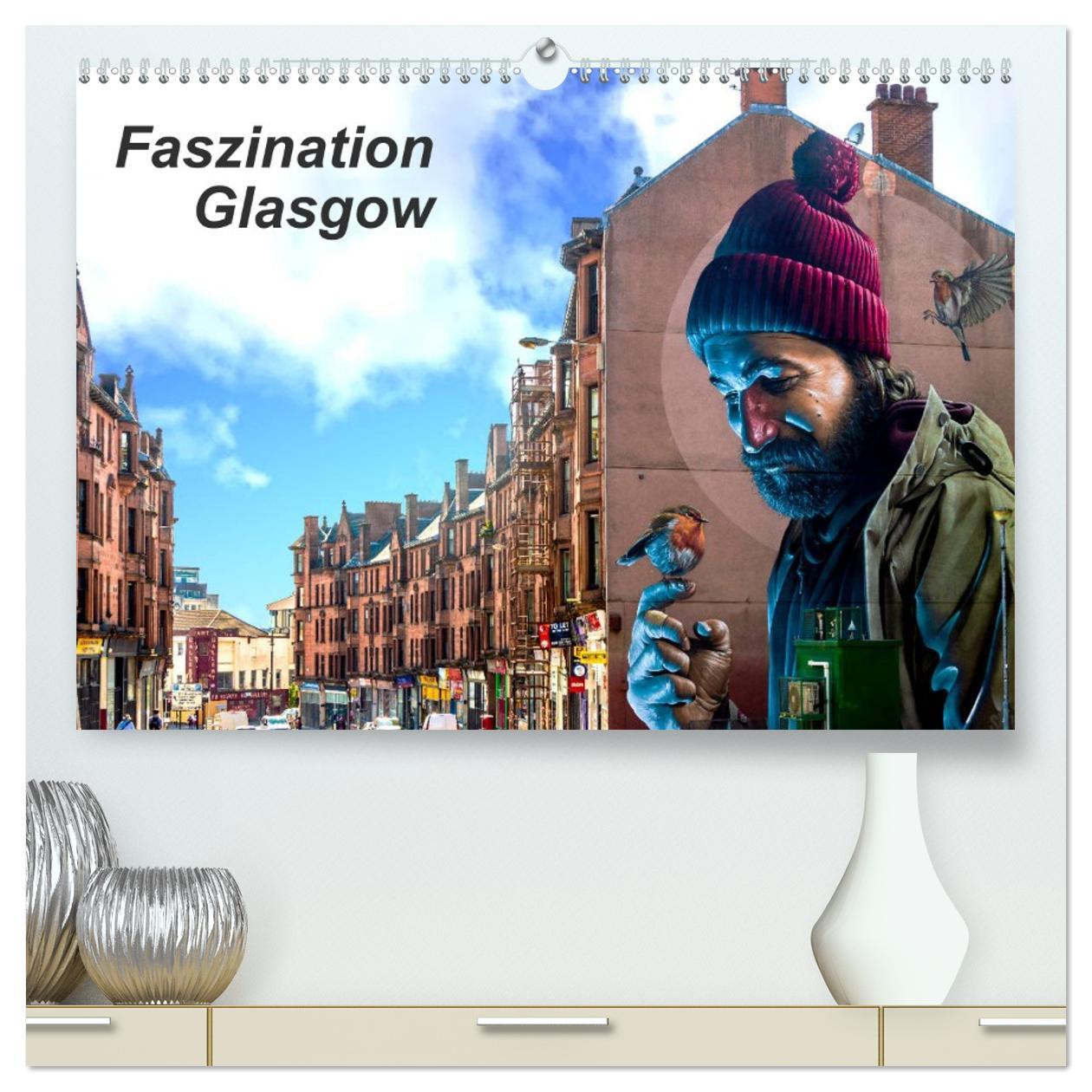 Vorderes Coverbild Faszination Glasgow (hochwertiger Premium Wandkalender 2026 DIN A2 quer), Kunstdruck in Hochglanz
