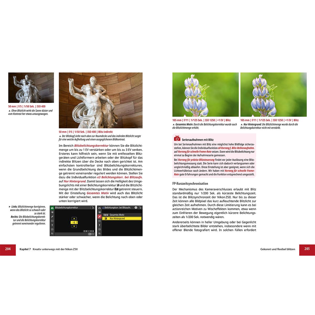 Beispielinhalt (Bild) Nikon Z5II: Das umfangreiche Praxisbuch zu Ihrer Kamera