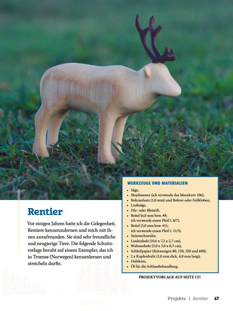 Beispielinhalt (Bild) Einfach Tiere schnitzen