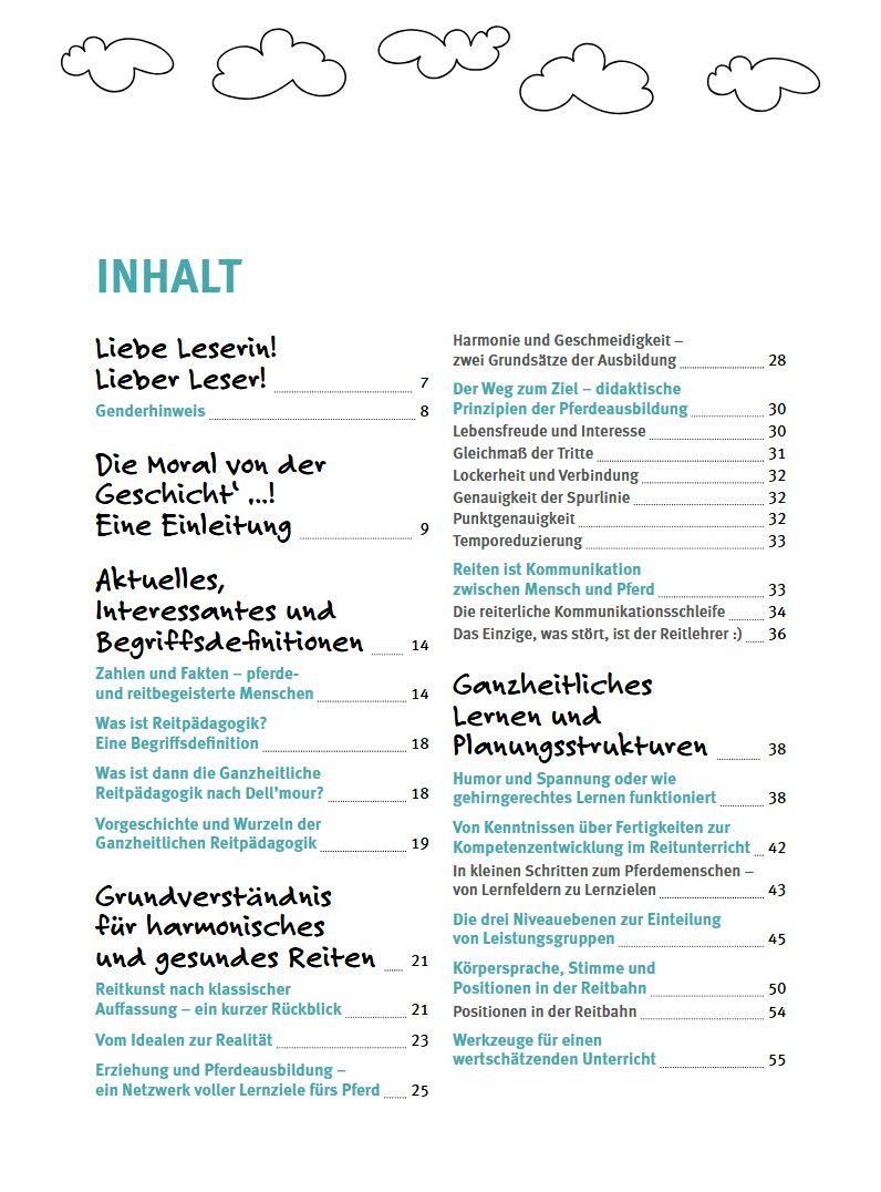 Beispielinhalt (Bild) Die Ganzheitliche Reitpädagogik nach Dell'mour