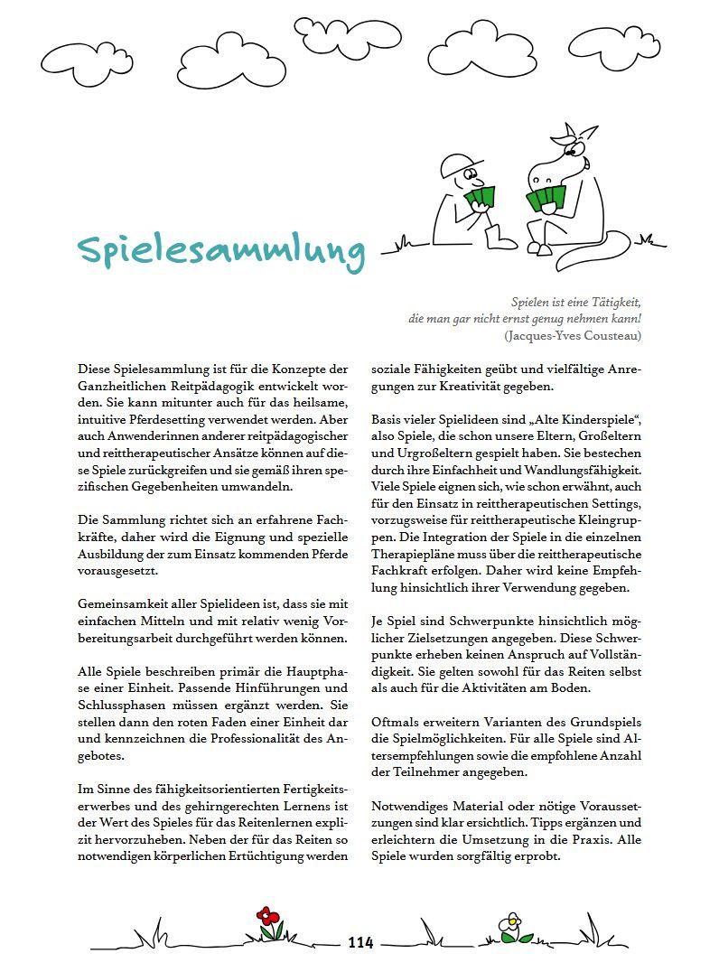 Beispielinhalt (Bild) Die Ganzheitliche Reitpädagogik nach Dell'mour