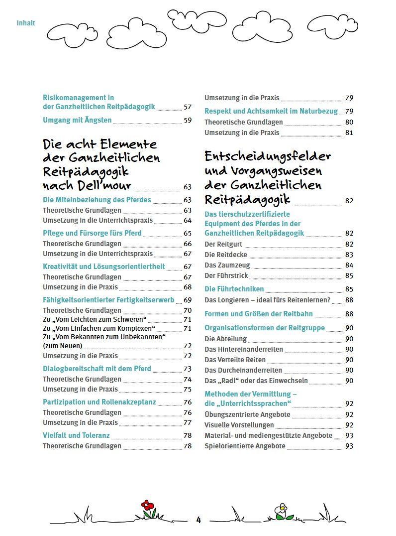 Beispielinhalt (Bild) Die Ganzheitliche Reitpädagogik nach Dell'mour