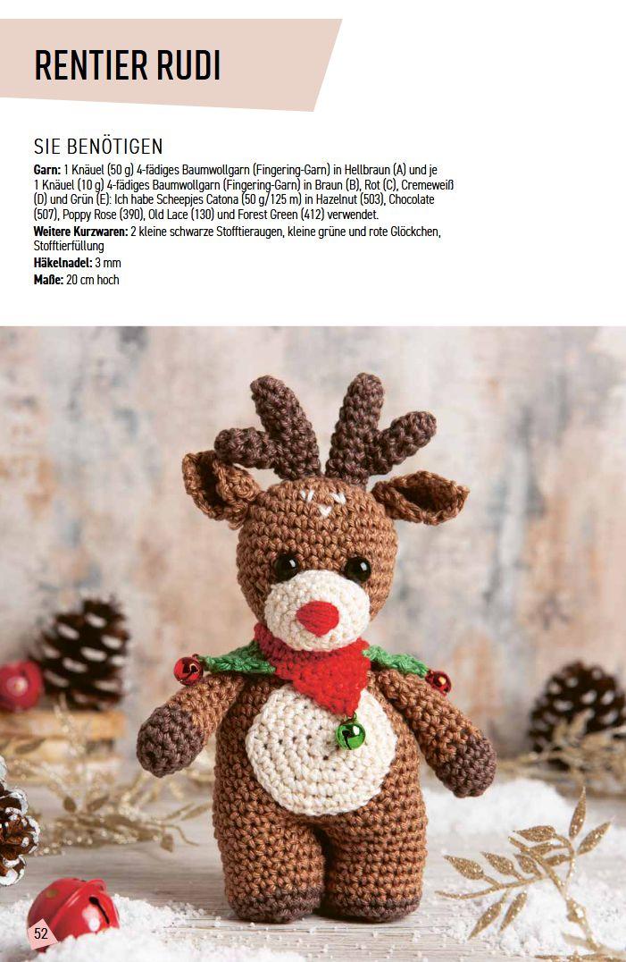 Beispielinhalt (Bild) Niedliche Häkel-Ideen für Weihnachten