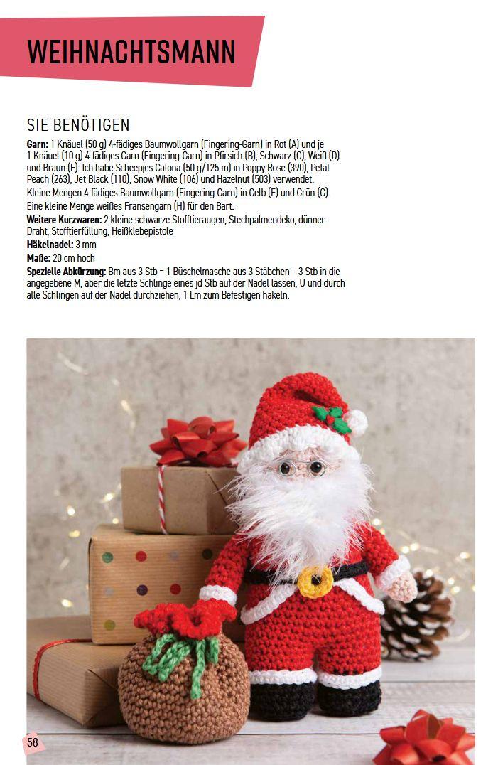 Beispielinhalt (Bild) Niedliche Häkel-Ideen für Weihnachten