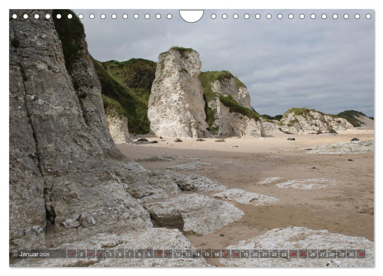 Beispielinhalt (Bild) Irland 2026 - Die schönsten Reiseziele (Wandkalender 2026 DIN A4 quer), CALVENDO Monatskalender