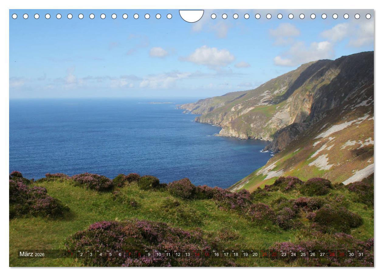 Beispielinhalt (Bild) Irland 2026 - Die schönsten Reiseziele (Wandkalender 2026 DIN A4 quer), CALVENDO Monatskalender