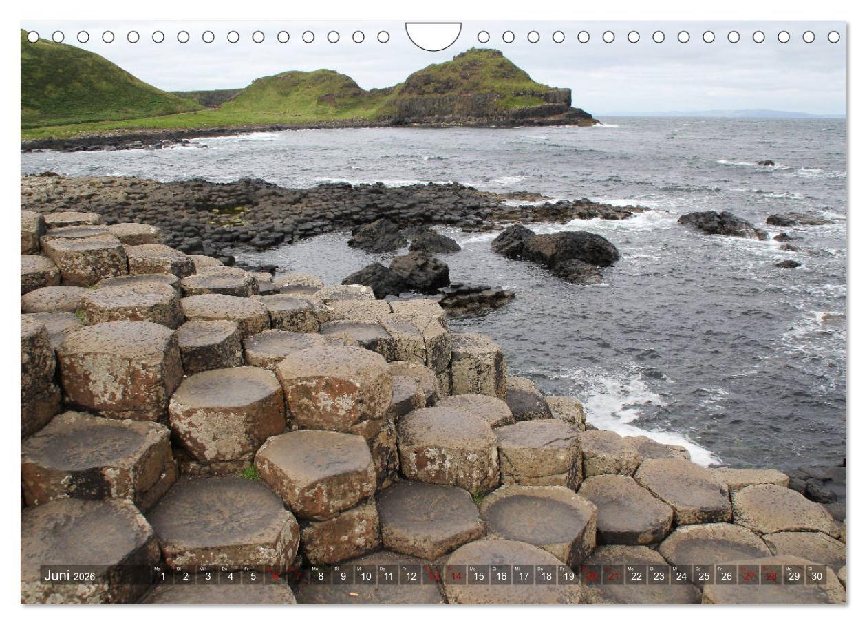 Beispielinhalt (Bild) Irland 2026 - Die schönsten Reiseziele (Wandkalender 2026 DIN A4 quer), CALVENDO Monatskalender