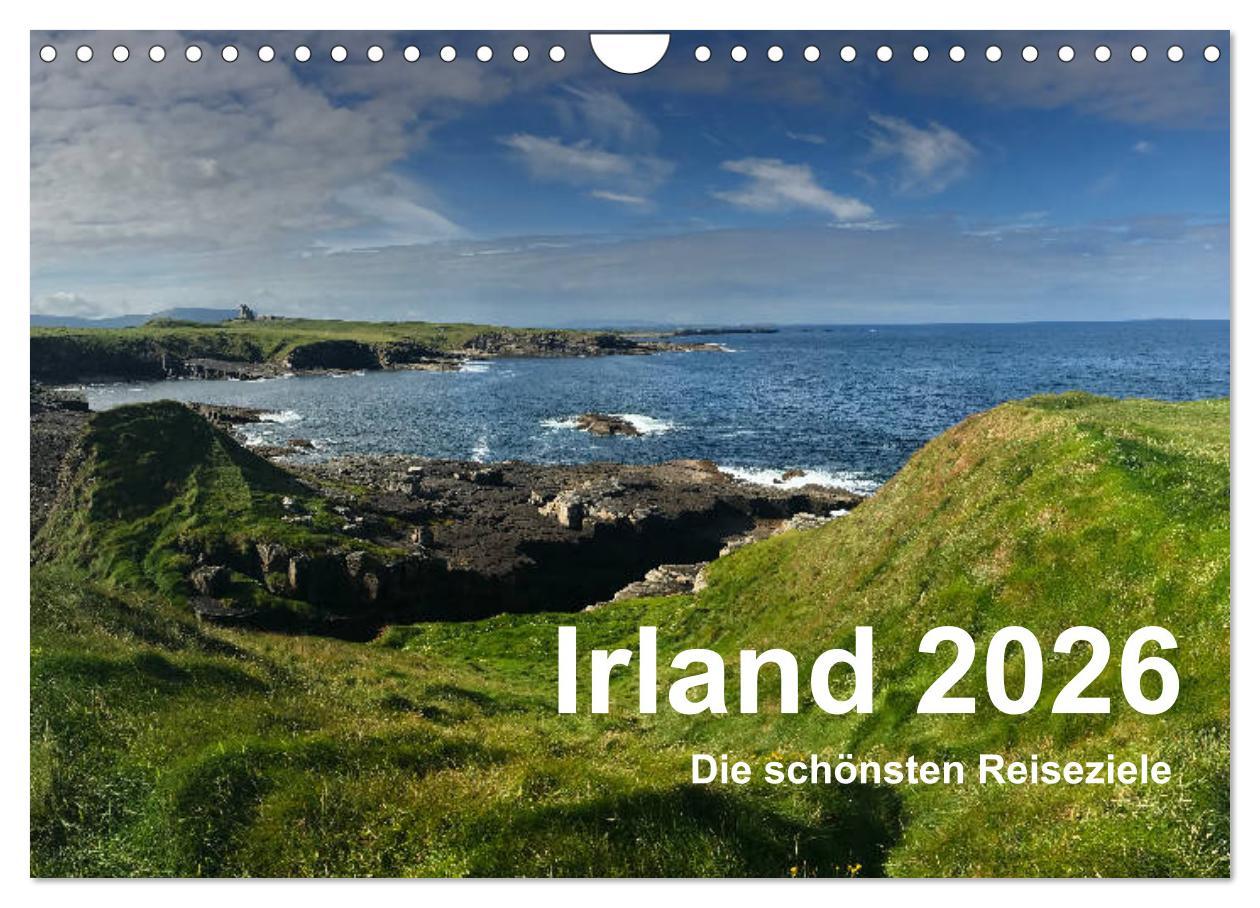 Vorderes Coverbild Irland 2026 - Die schönsten Reiseziele (Wandkalender 2026 DIN A4 quer), CALVENDO Monatskalender