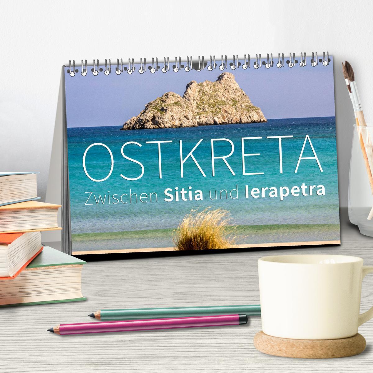 Beispielinhalt (Bild) Ostkreta - Zwischen Sitia und Ierapetra (Tischkalender 2026 DIN A5 quer), CALVENDO Monatskalender