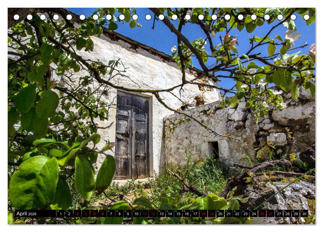 Beispielinhalt (Bild) Ostkreta - Zwischen Sitia und Ierapetra (Tischkalender 2026 DIN A5 quer), CALVENDO Monatskalender