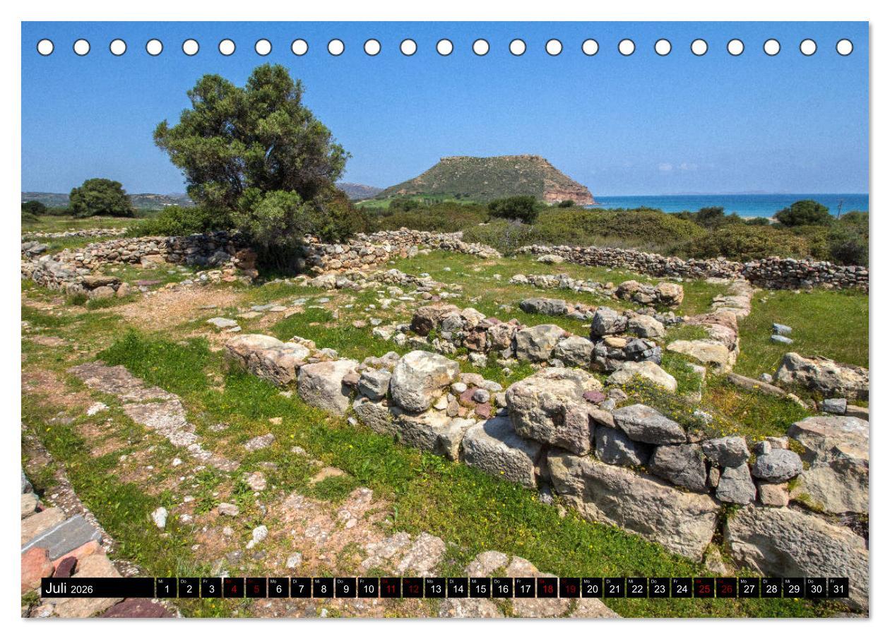 Beispielinhalt (Bild) Ostkreta - Zwischen Sitia und Ierapetra (Tischkalender 2026 DIN A5 quer), CALVENDO Monatskalender