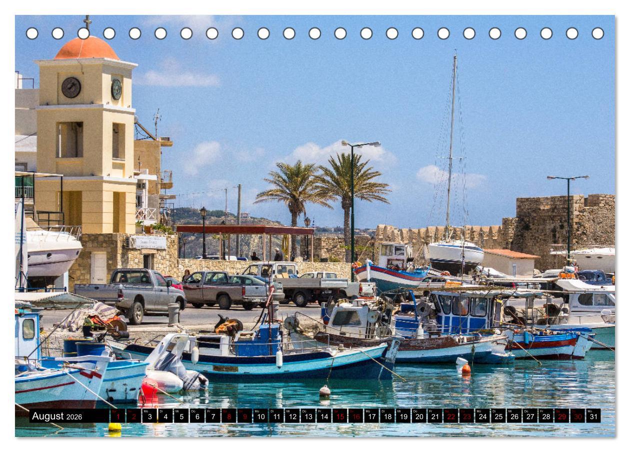 Beispielinhalt (Bild) Ostkreta - Zwischen Sitia und Ierapetra (Tischkalender 2026 DIN A5 quer), CALVENDO Monatskalender