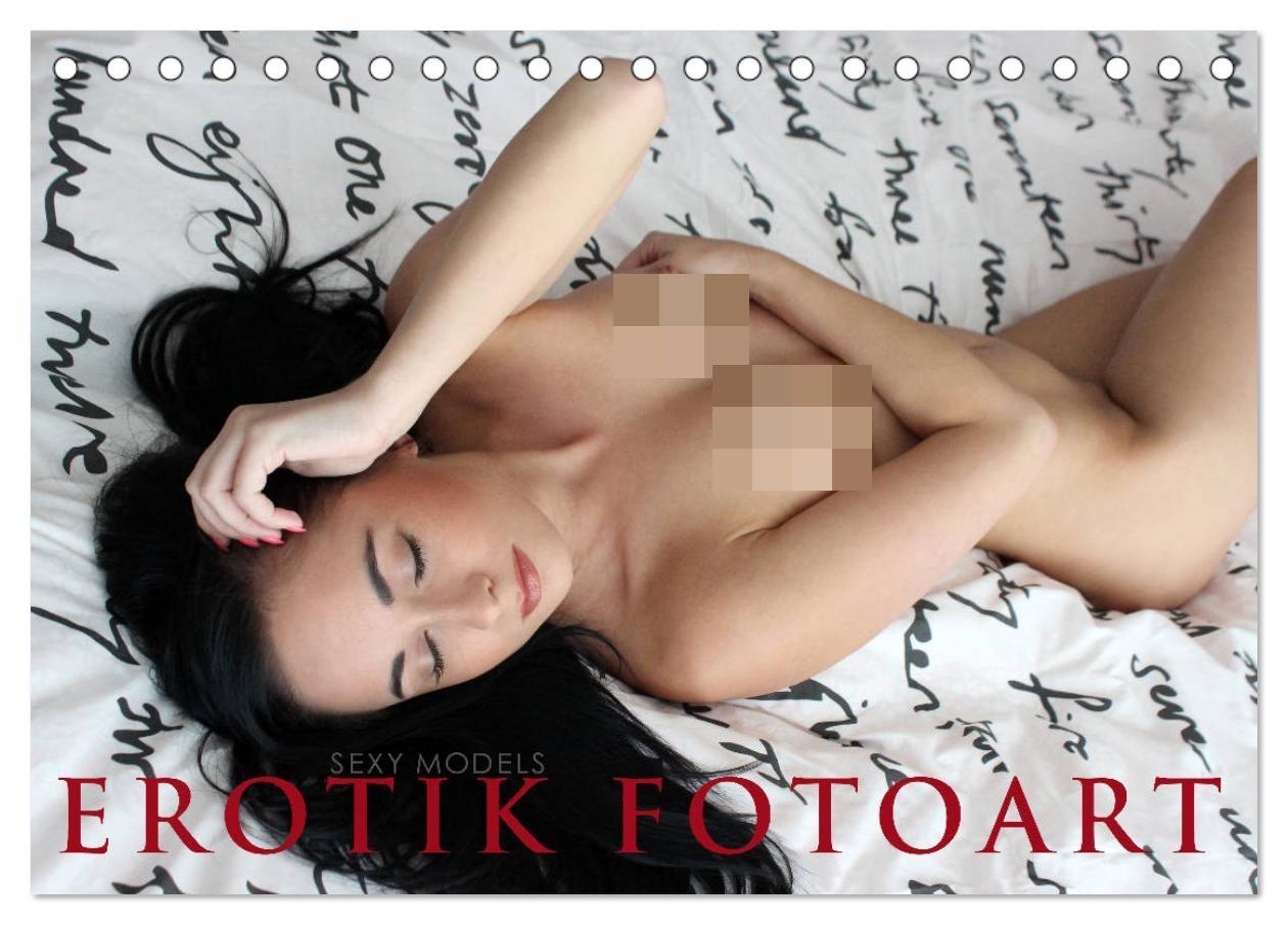 Vorderes Coverbild Erotik Fotoart Sexy Models (Tischkalender 2026 DIN A5 quer), CALVENDO Monatskalender