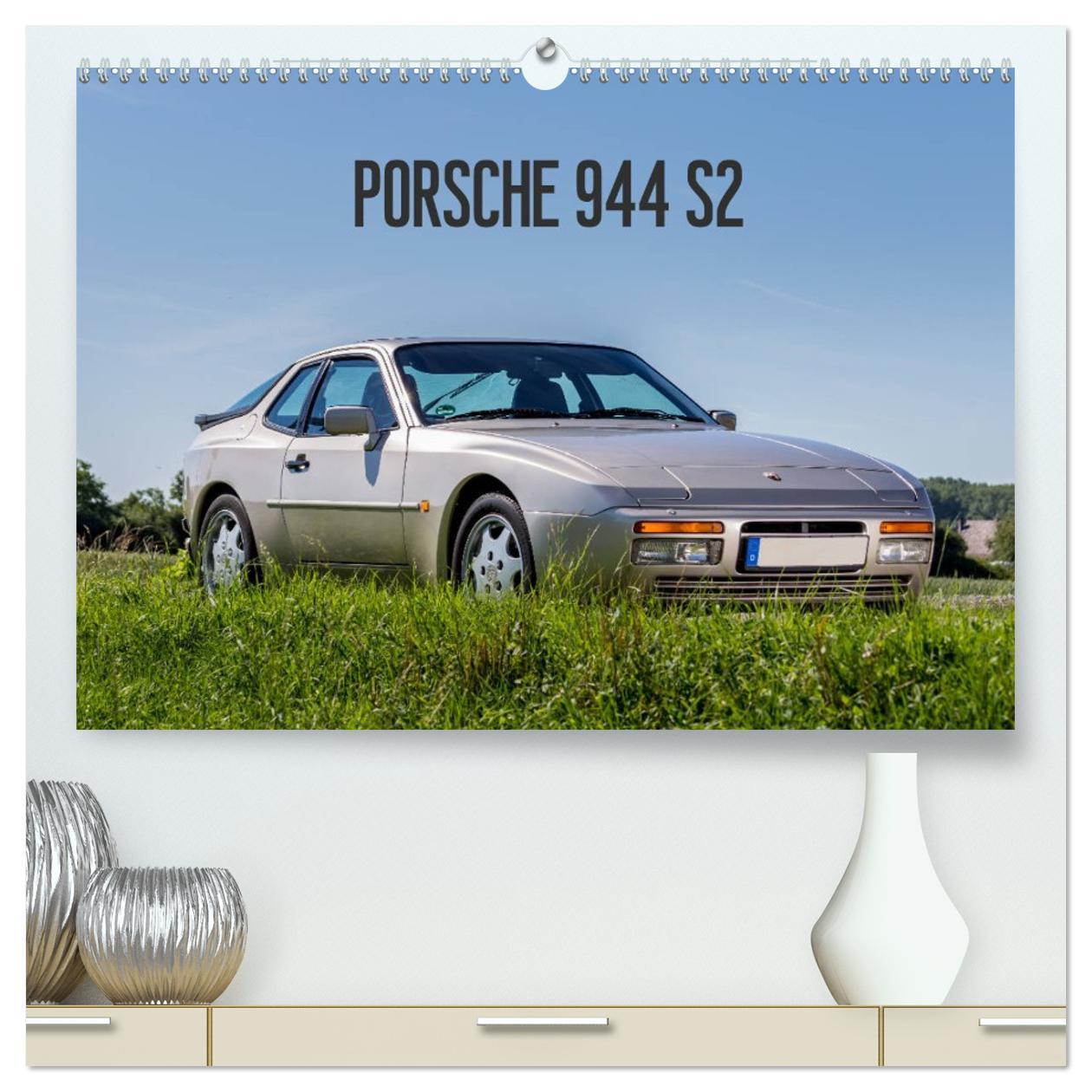 Vorderes Coverbild Porsche 944 S2 (hochwertiger Premium Wandkalender 2026 DIN A2 quer), Kunstdruck in Hochglanz
