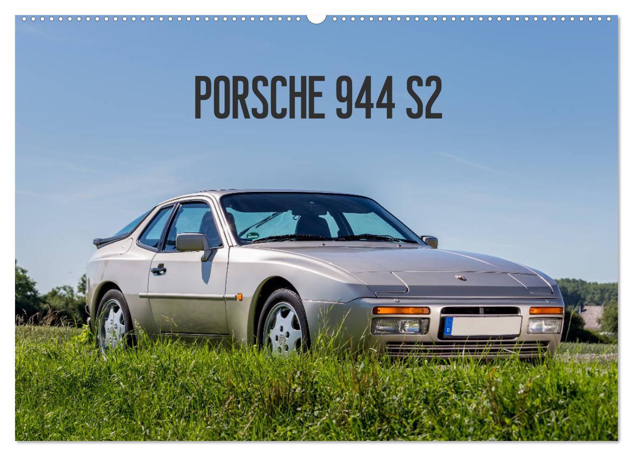 Vorderes Coverbild Porsche 944 S2 (Wandkalender 2026 DIN A2 quer), CALVENDO Monatskalender