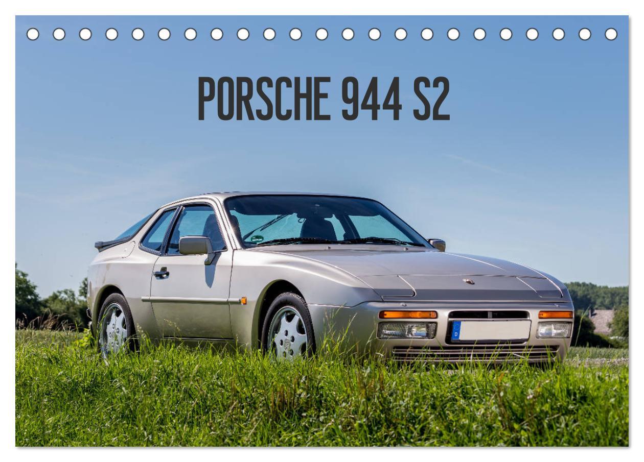 Vorderes Coverbild Porsche 944 S2 (Tischkalender 2026 DIN A5 quer), CALVENDO Monatskalender