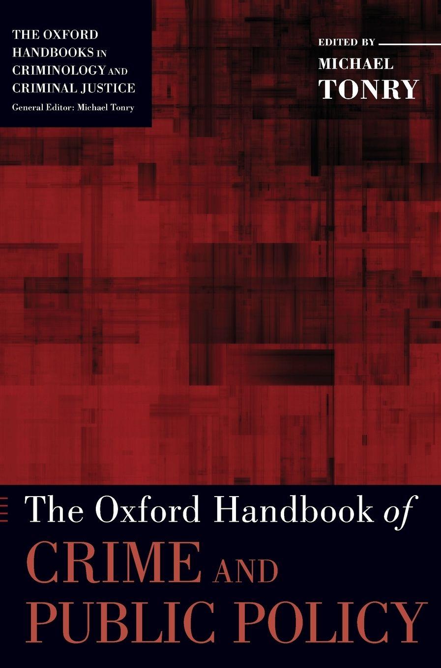 Vorderes Coverbild Oxford Handbook of Crime and Public Policy