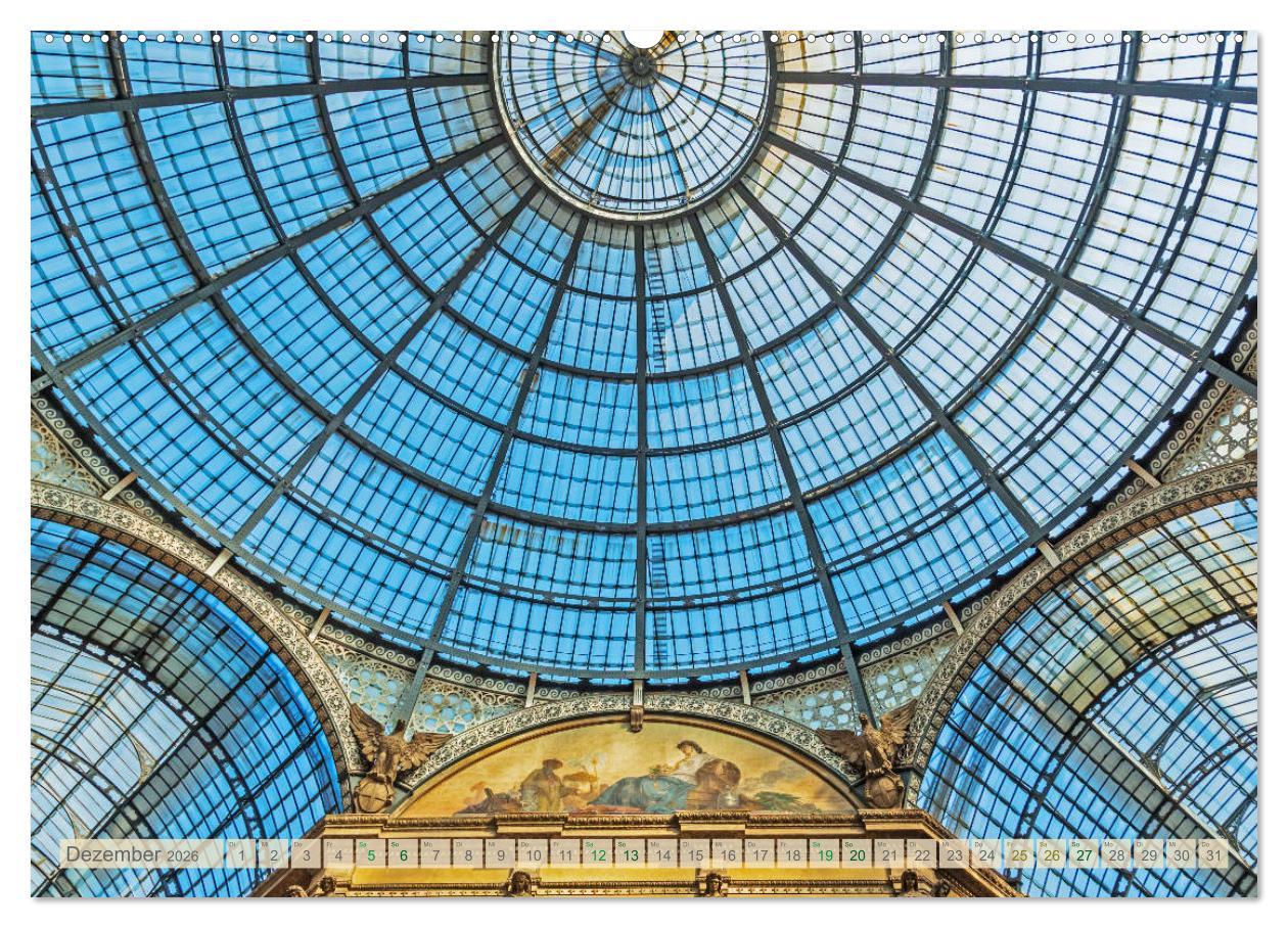 Beispielinhalt (Bild) Oben - Bilder aus der Froschperspektive (Wandkalender 2026 DIN A2 quer), CALVENDO Monatskalender