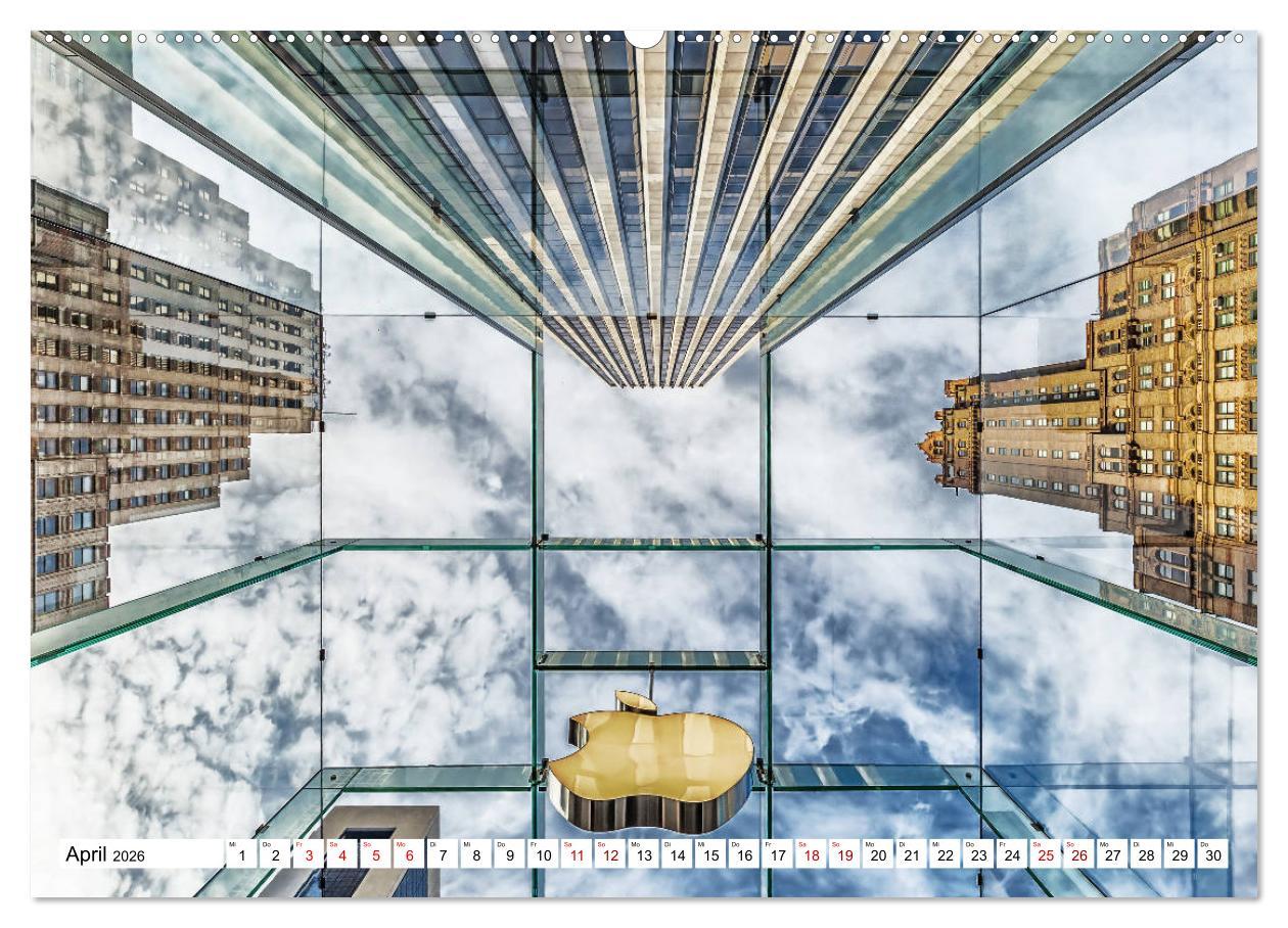 Beispielinhalt (Bild) Impressionen moderner Baukunst (Wandkalender 2026 DIN A2 quer), CALVENDO Monatskalender