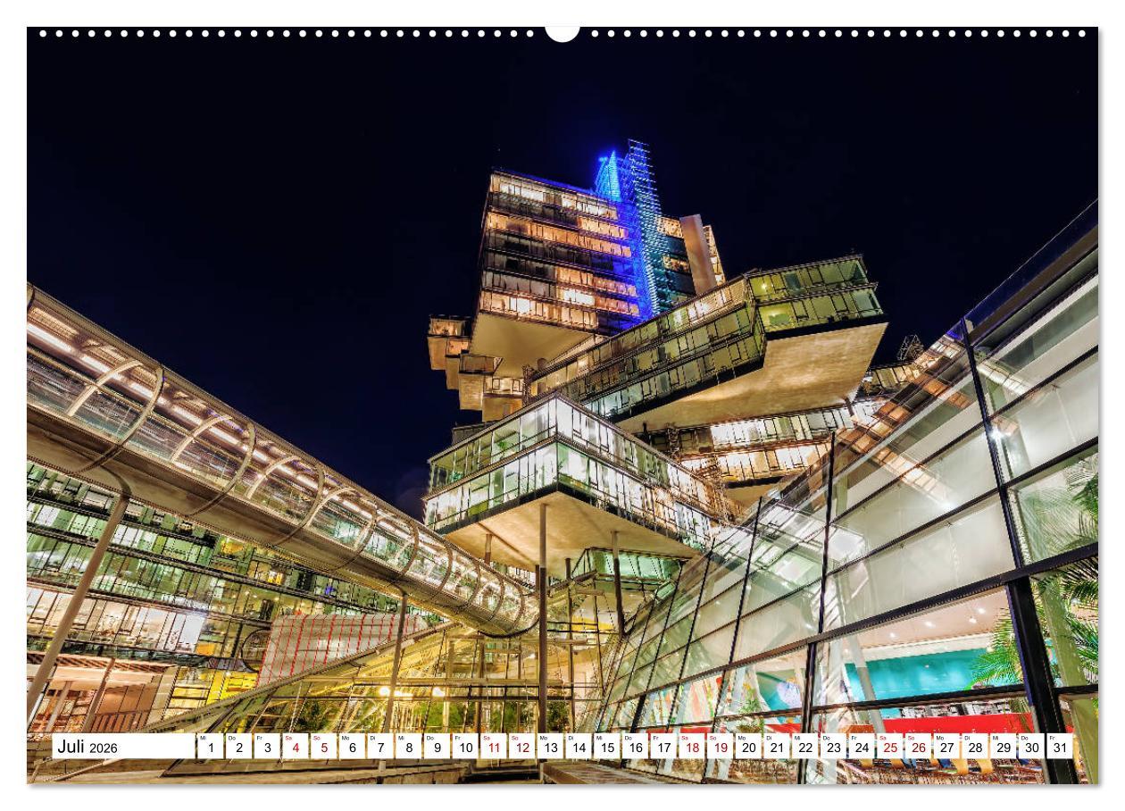 Beispielinhalt (Bild) Impressionen moderner Baukunst (Wandkalender 2026 DIN A2 quer), CALVENDO Monatskalender