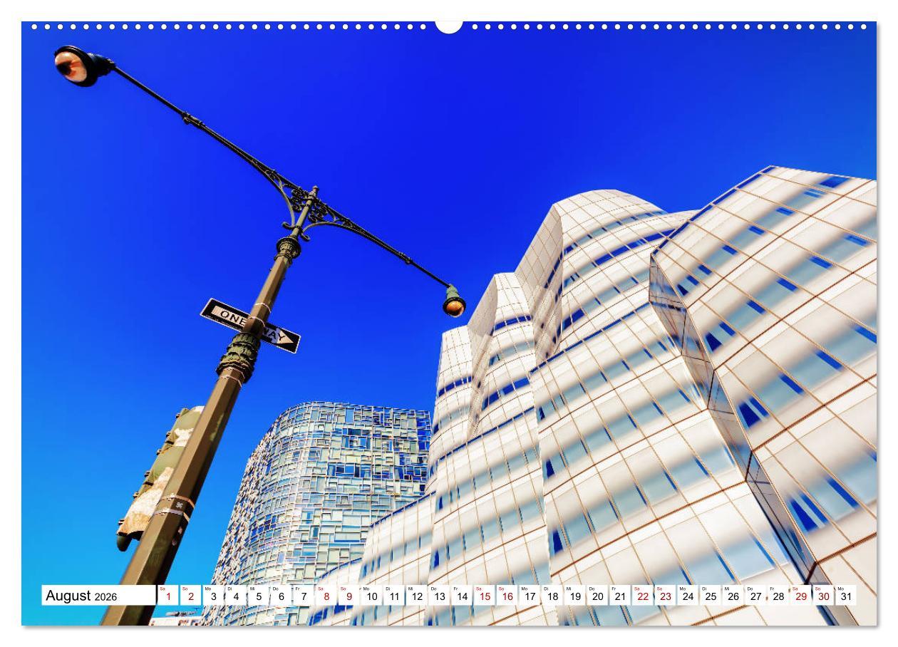 Beispielinhalt (Bild) Impressionen moderner Baukunst (Wandkalender 2026 DIN A2 quer), CALVENDO Monatskalender