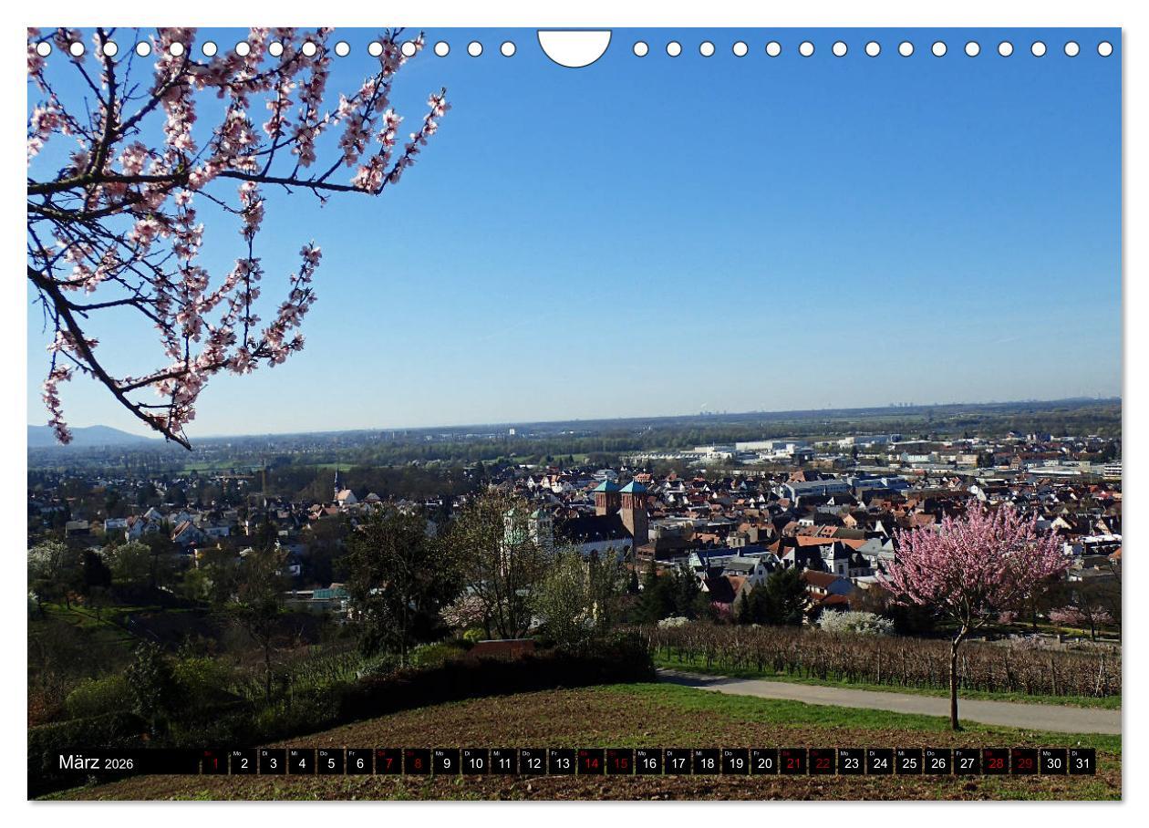 Beispielinhalt (Bild) Sehenswertes Bensheim an der Bergstraße (Wandkalender 2026 DIN A4 quer), CALVENDO Monatskalender
