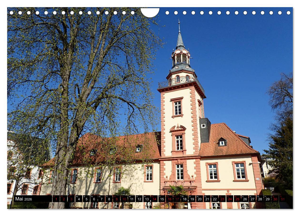 Beispielinhalt (Bild) Sehenswertes Bensheim an der Bergstraße (Wandkalender 2026 DIN A4 quer), CALVENDO Monatskalender