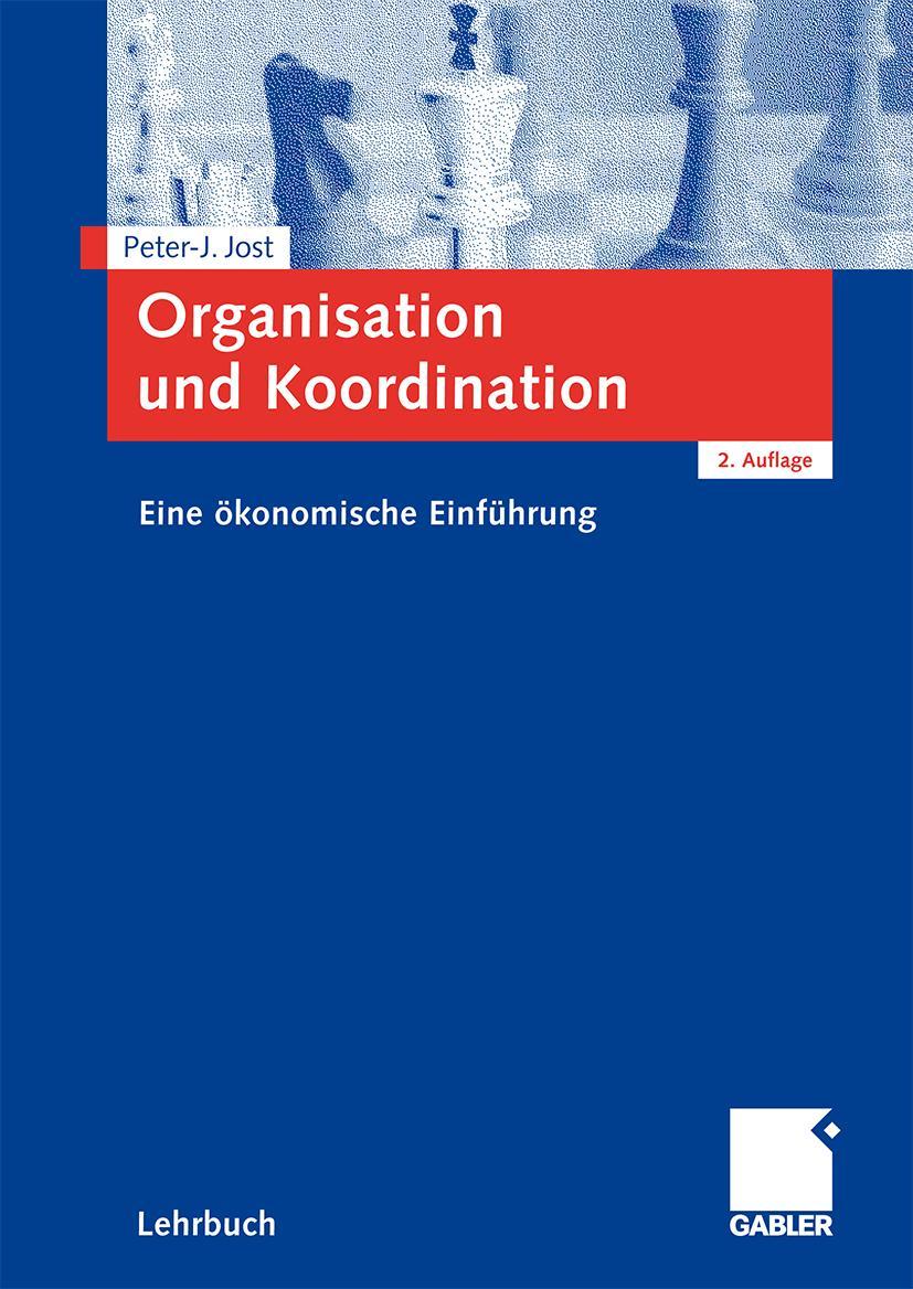 Vorderes Coverbild Organisation und Koordination