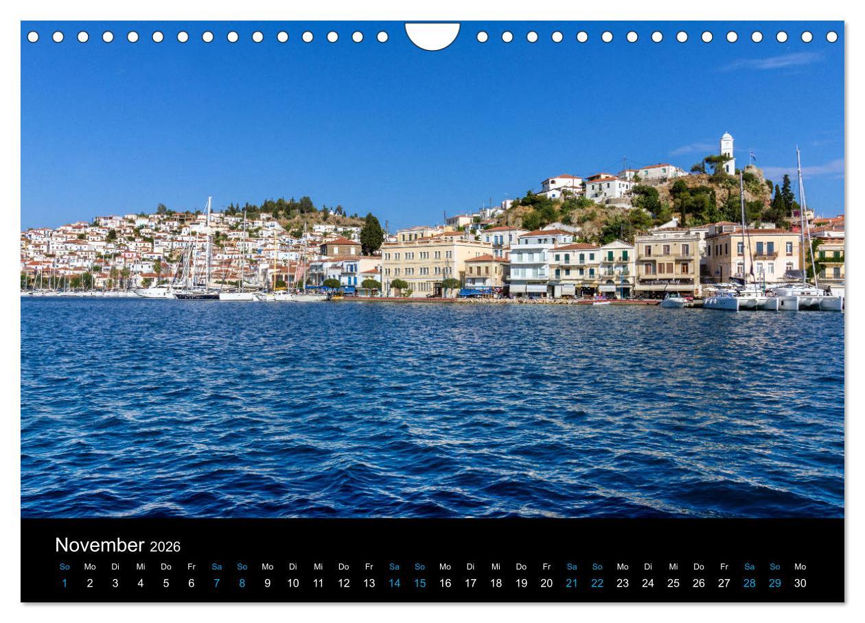 Beispielinhalt (Bild) Peloponnes, Griechisches Urgestein von grandioser Schönheit. Die Regionen Argolis, Korinthia und Attika (Wandkalender 2026 DIN A4 quer), CALVENDO Monatskalender