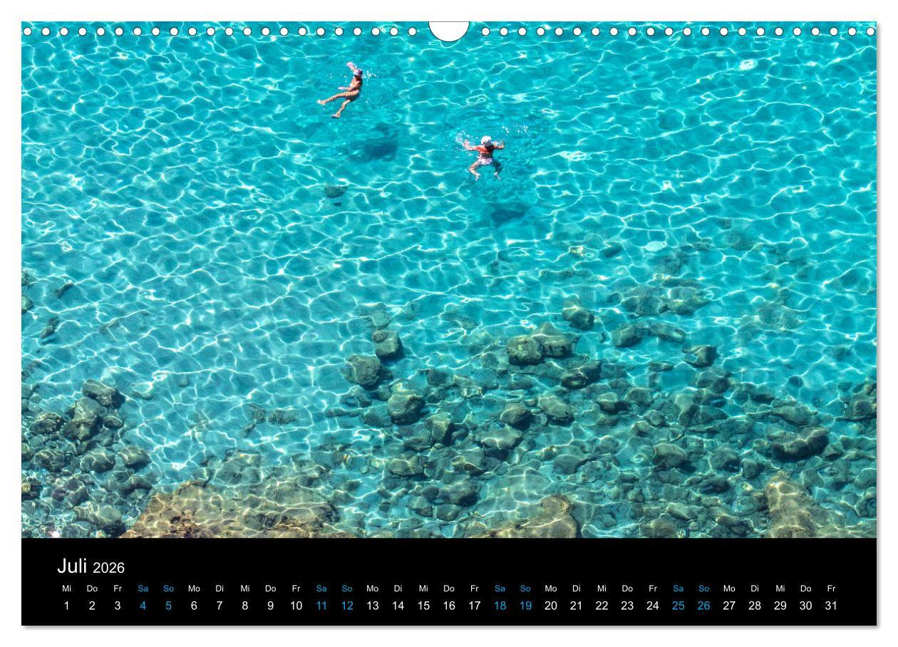 Beispielinhalt (Bild) Peloponnes, Griechisches Urgestein von grandioser Schönheit. Die Regionen Argolis, Korinthia und Attika (Wandkalender 2026 DIN A3 quer), CALVENDO Monatskalender