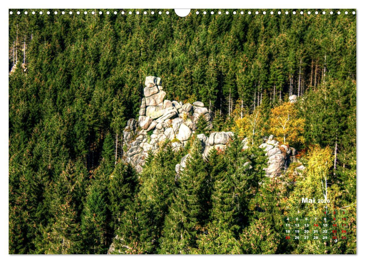 Beispielinhalt (Bild) Bilder aus dem schönen Harz (Wandkalender 2026 DIN A3 quer), CALVENDO Monatskalender
