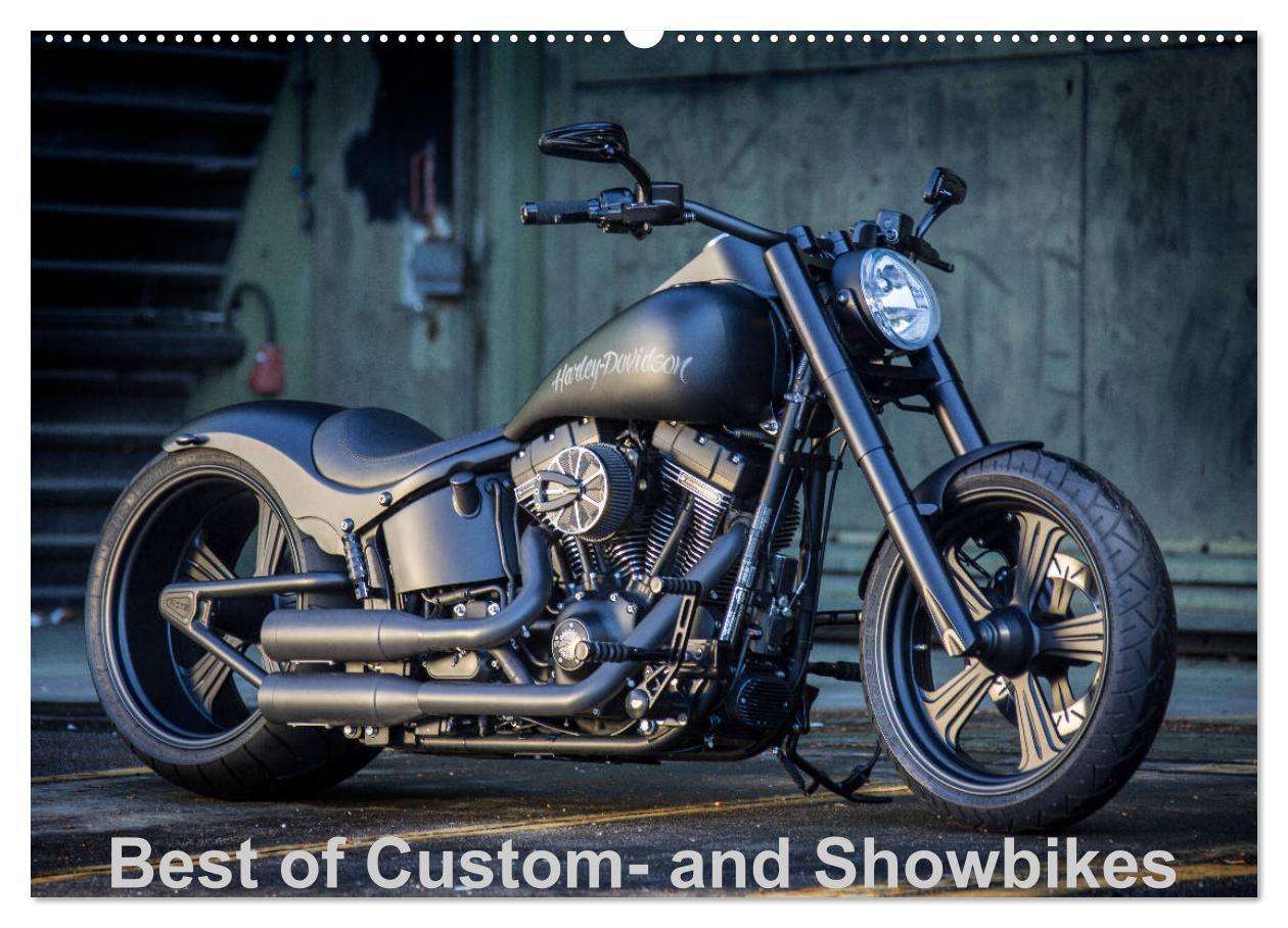 Vorderes Coverbild Best of Custom- and Showbikes Kalender (Wandkalender 2026 DIN A2 quer), CALVENDO Monatskalender